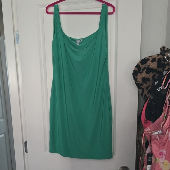 Elegant Green Women's Dress - Picture 1 of 1